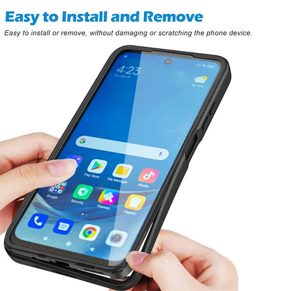 Funda para Samsung Galaxy A12 A125, Techsuit, ColorVerse 360, Negra