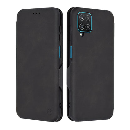 Funda para Samsung Galaxy A12 Nacho A127 / A12 A125, Techsuit, Safe Wallet Plus, Negra