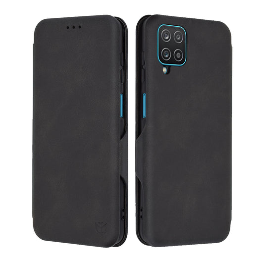 Funda para Samsung Galaxy A12 Nacho A127 / A12 A125, Techsuit, Safe Wallet Plus, Negra