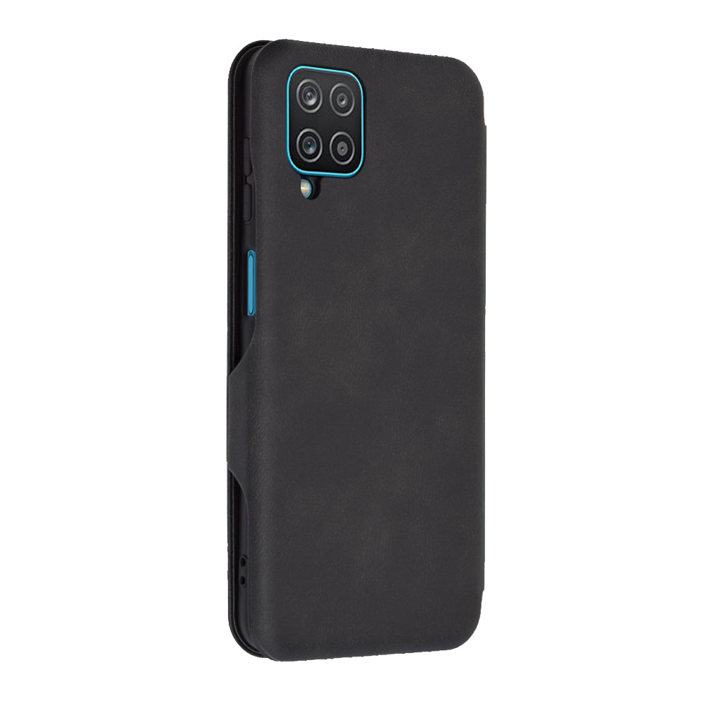 Funda para Samsung Galaxy A12 Nacho A127 / A12 A125, Techsuit, Safe Wallet Plus, Negra