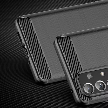 Funda para Samsung Galaxy A13 A135, Techsuit, Carbono, Negra