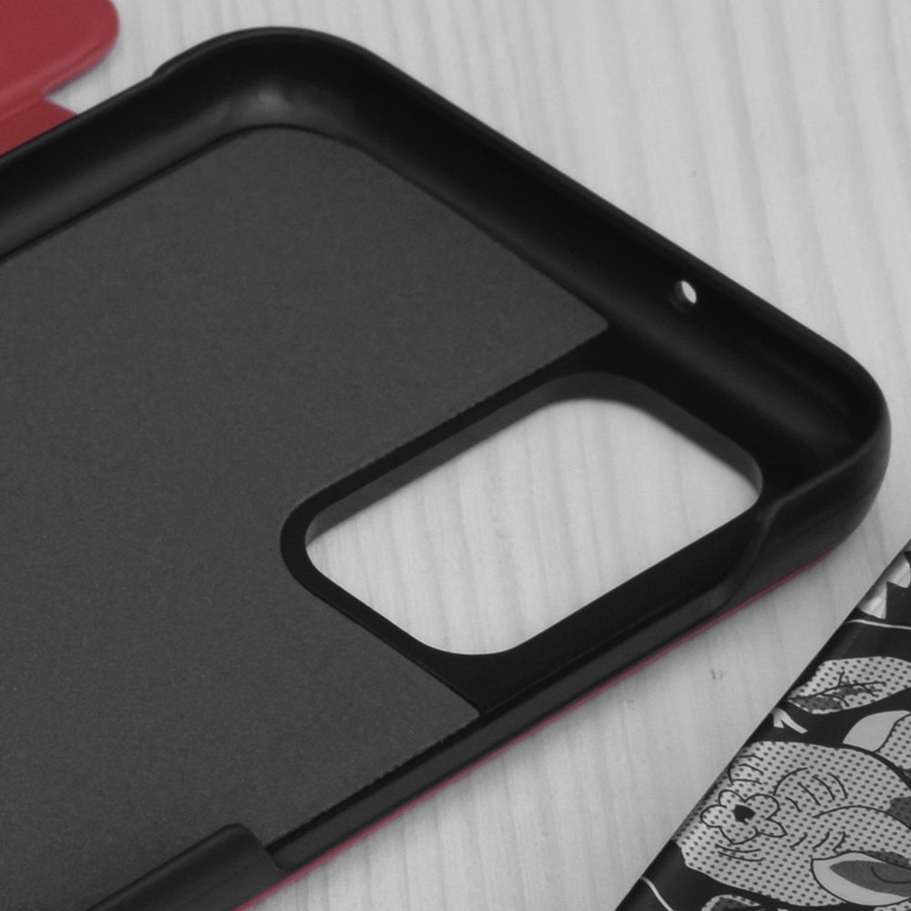 Funda para Samsung Galaxy A13 A135, Techsuit, eFold, Roja