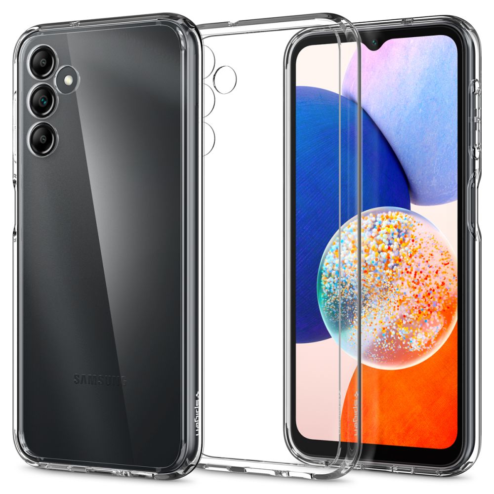 Funda para Samsung Galaxy A14 5G A146, Spigen, Ultra Hybrid, Transparente