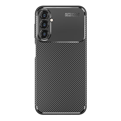 Funda para Samsung Galaxy A14 A145 / A14 5G A146, Techsuit, Fibra de Carbon, Negra