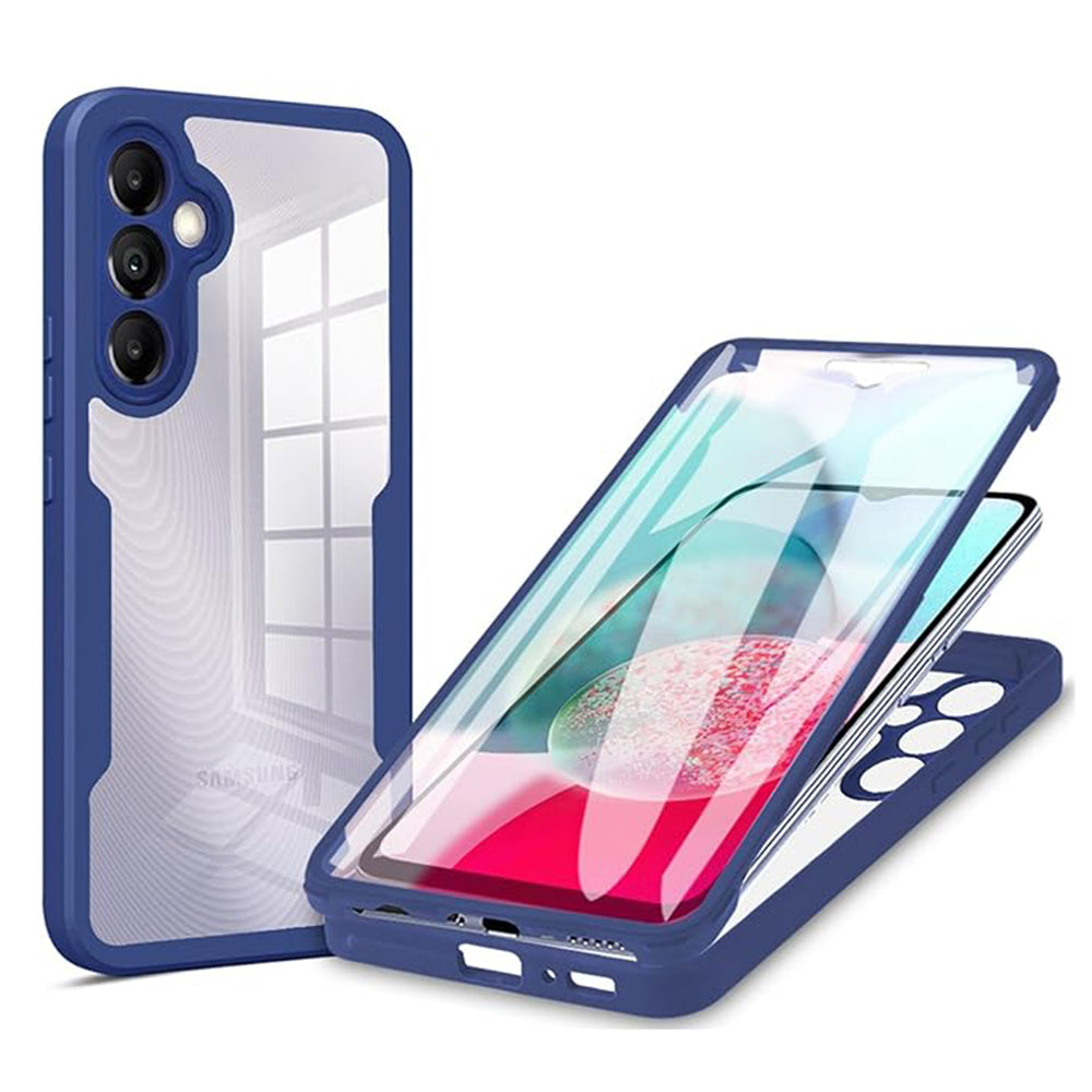 Funda para Samsung Galaxy A14 A145 / A14 5G A146, Techsuit, ColorVerse 360, Azul
