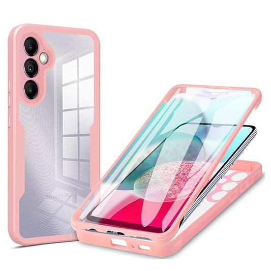 Funda para Samsung Galaxy A14 A145 / A14 5G A146, Techsuit, ColorVerse 360, Rosa