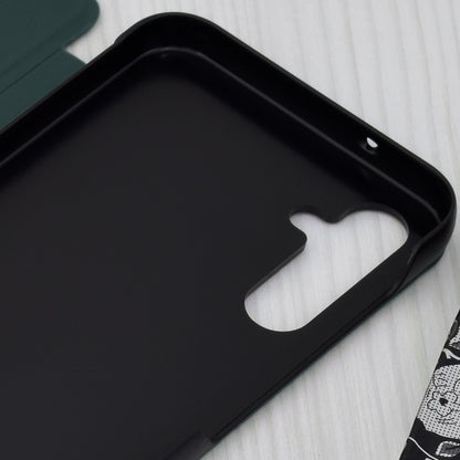 Funda para Samsung Galaxy A14 A145 / A14 5G A146, Techsuit, eFold, Verde