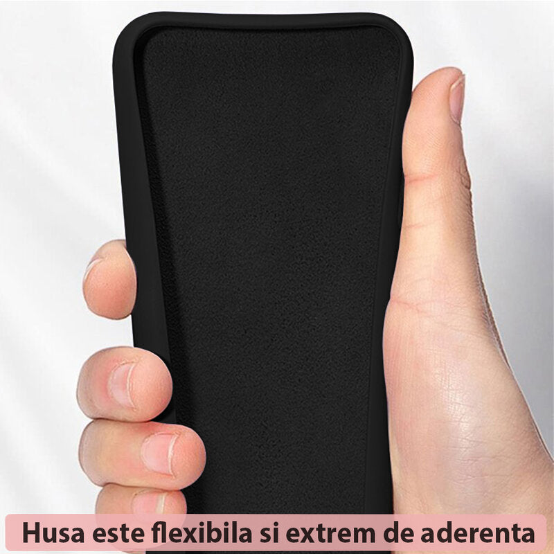 Funda para Samsung Galaxy A14 A145 / A14 5G A146, Techsuit, Soft Edge, Negra