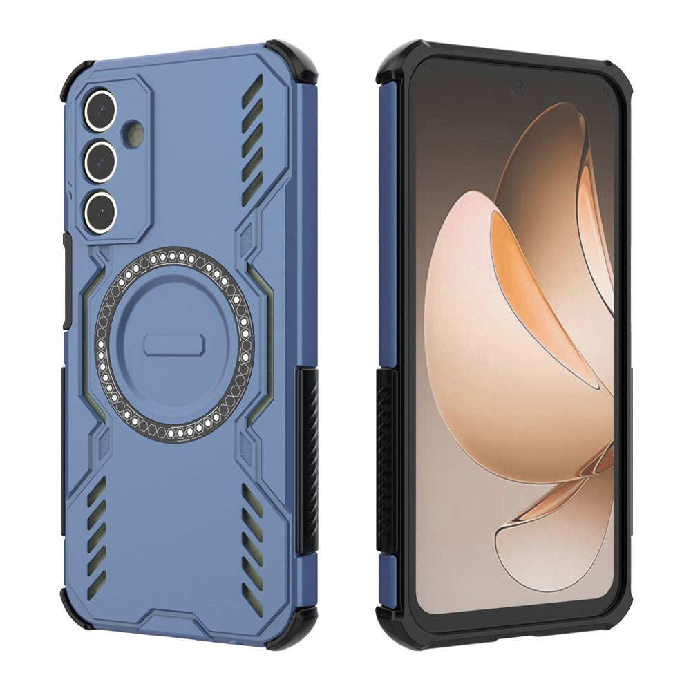 Funda MagSafe para Samsung Galaxy A15 5G A156 / A15 A155, Techsuit, ArmorMag, Azul
