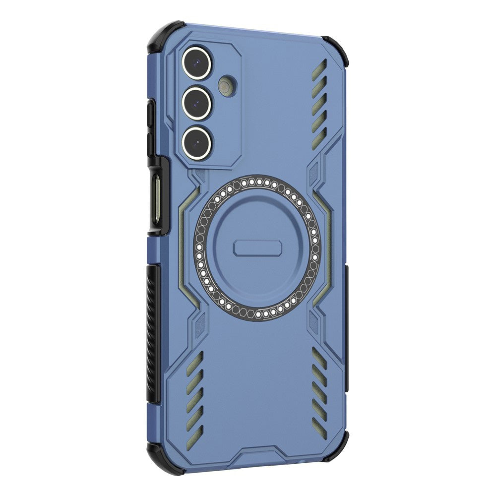 Funda MagSafe para Samsung Galaxy A15 5G A156 / A15 A155, Techsuit, ArmorMag, Azul