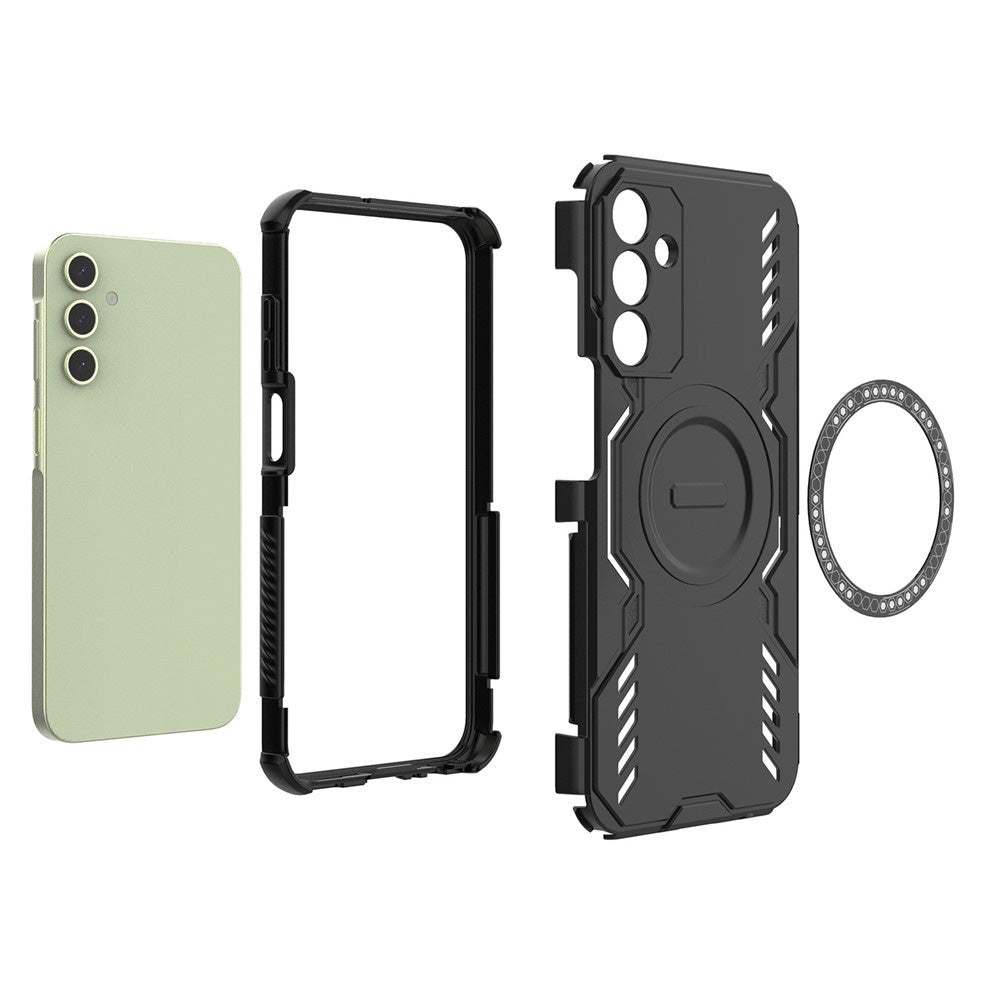 Funda MagSafe para Samsung Galaxy A15 5G A156 / A15 A155, Techsuit, ArmorMag, Azul