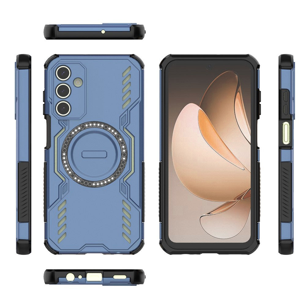 Funda MagSafe para Samsung Galaxy A15 5G A156 / A15 A155, Techsuit, ArmorMag, Azul