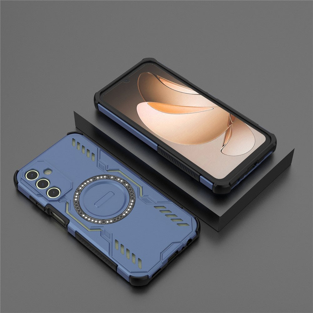 Funda MagSafe para Samsung Galaxy A15 5G A156 / A15 A155, Techsuit, ArmorMag, Azul