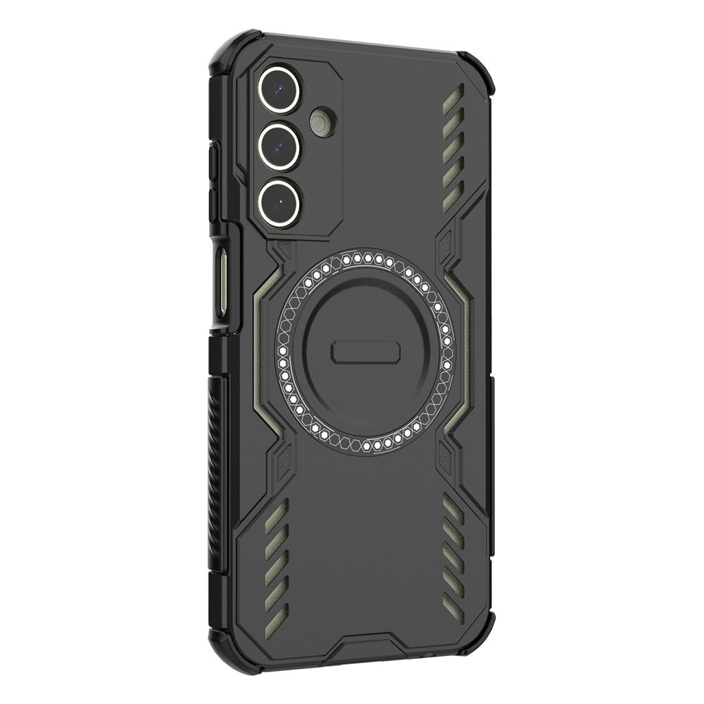 Funda MagSafe para Samsung Galaxy A15 5G A156 / A15 A155, Techsuit, ArmorMag, Negra