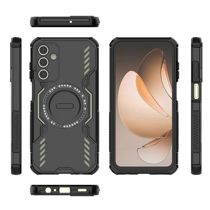 Funda MagSafe para Samsung Galaxy A15 5G A156 / A15 A155, Techsuit, ArmorMag, Negra