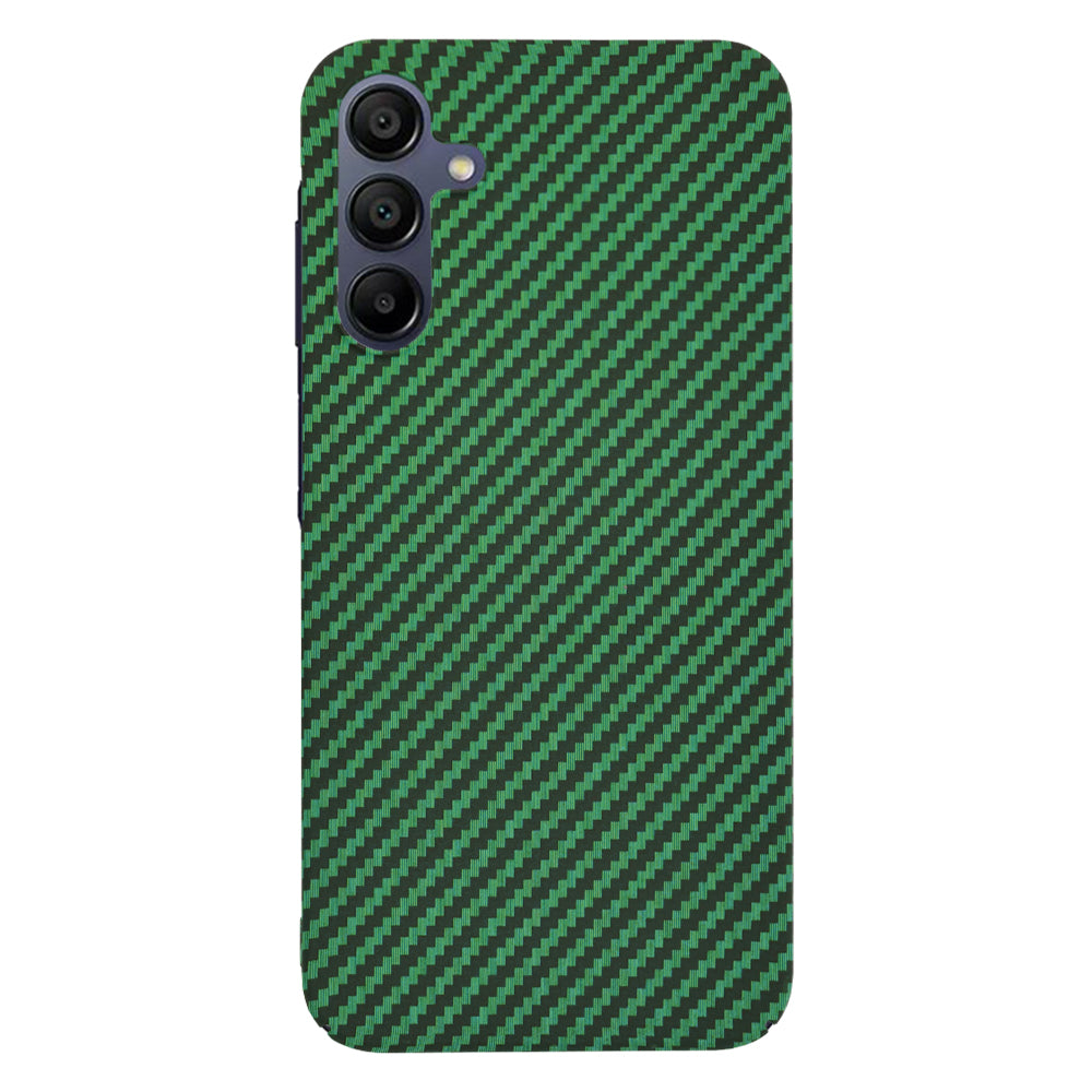 Funda para Samsung Galaxy A15 5G A156 / A15 A155, Techsuit, Carbonite FiberShell, Verde