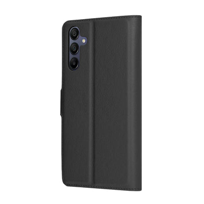 Case for Samsung Galaxy A15 5G A156 / A15 A155, Techsuit, Leather Folio, Black