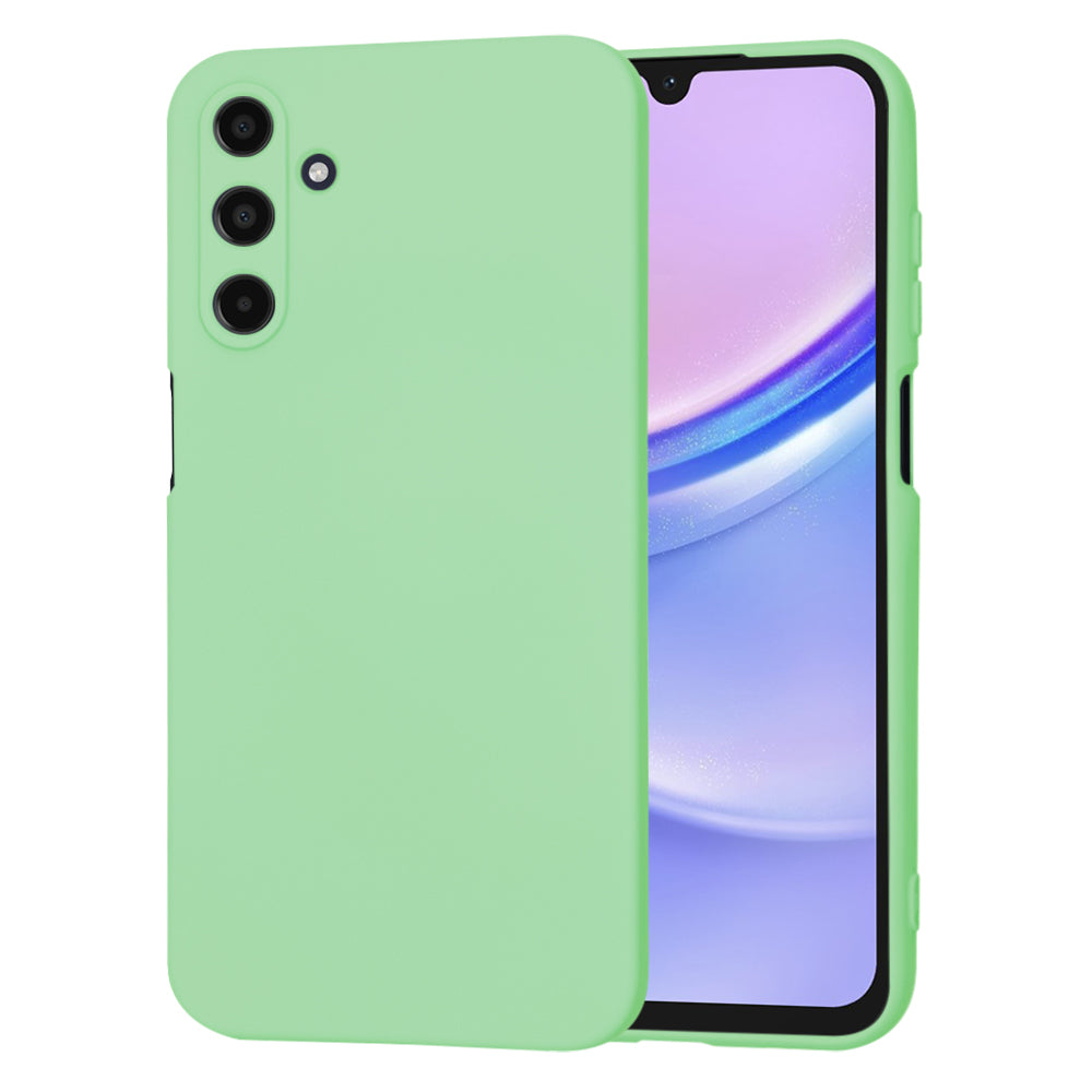 Funda para Samsung Galaxy A15 5G A156 / A15 A155, Techsuit, SoftFlex, Verde Claro