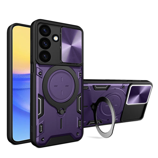 Funda para Samsung Galaxy A16 5G A166 / A16 4G A165, Techsuit, CamGuard Pro, Morado