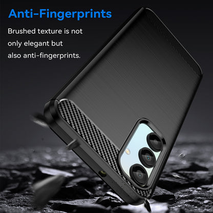 Funda para Samsung Galaxy A16 5G A166 / A16 4G A165, Techsuit, Carbono, Negra