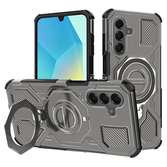 Funda para Samsung Galaxy A16 5G A166 / A16 4G A165, Techsuit, Carbon Shield Pro, Negra Claro