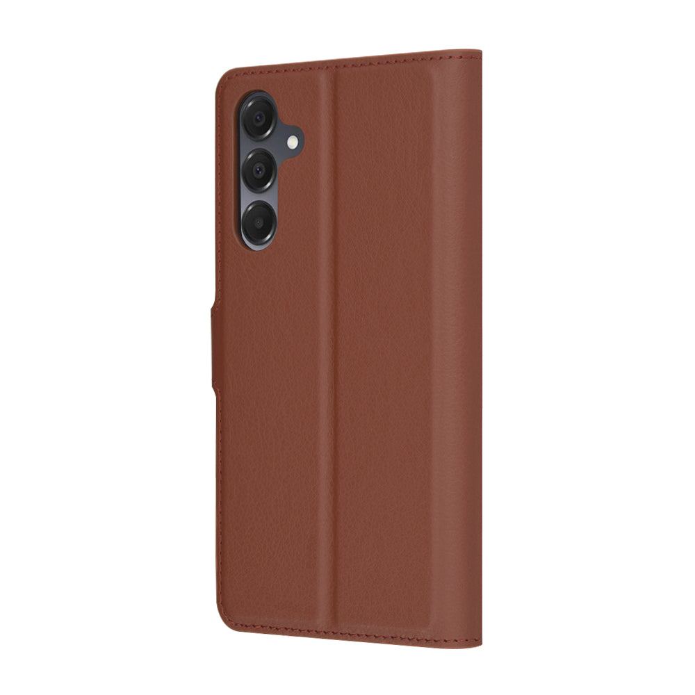 Funda para Samsung Galaxy A16 5G A166 / A16 4G A165, Techsuit, Leather Folio, Marrón