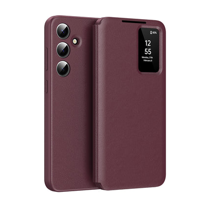 Funda para Samsung Galaxy A16 5G A166 / A16 4G A165, Techsuit, SmartView, Roja
