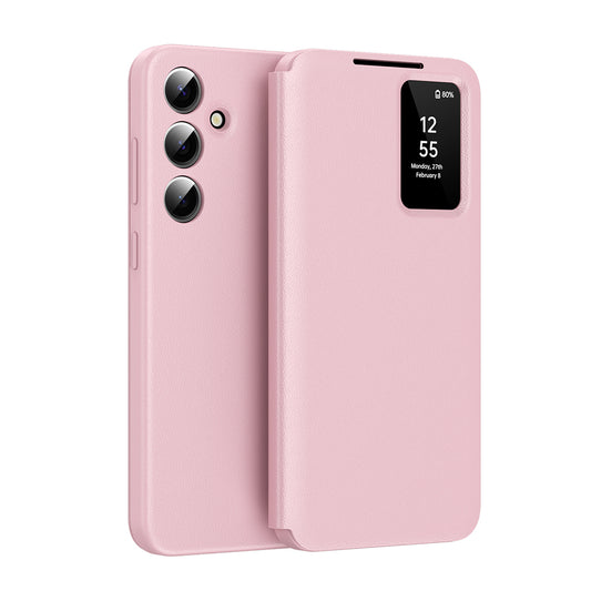 Funda para Samsung Galaxy A16 5G A166 / A16 4G A165, Techsuit, SmartView, Rosa