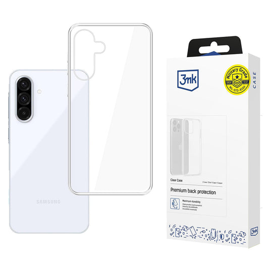 Funda para Samsung Galaxy A17 4G / A17 5G, 3MK, Clear, Transparente