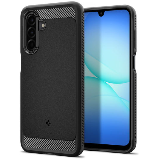 Funda para Samsung Galaxy A17 4G / A17 5G, Spigen, Rugged Armor, Negra ACS09844