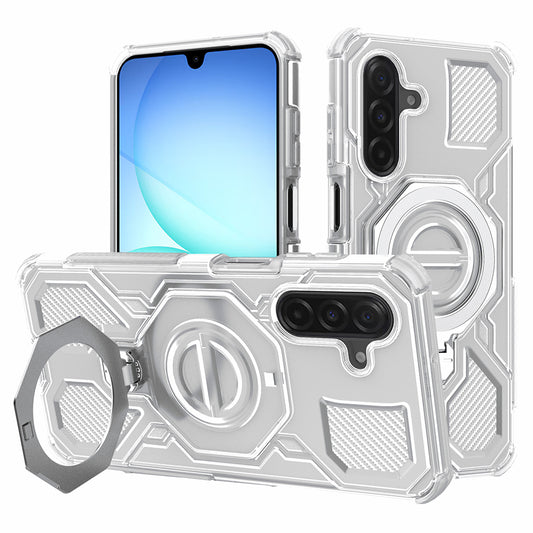 Funda para Samsung Galaxy A17 4G / A17 5G, Techsuit, Carbon Shield Pro, Blanca