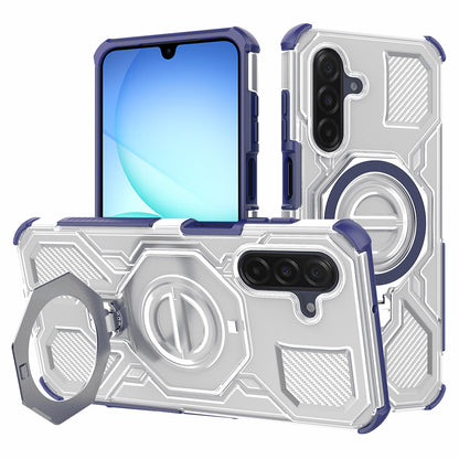 Funda para Samsung Galaxy A17 4G / A17 5G, Techsuit, Carbon Shield Pro, Azul.