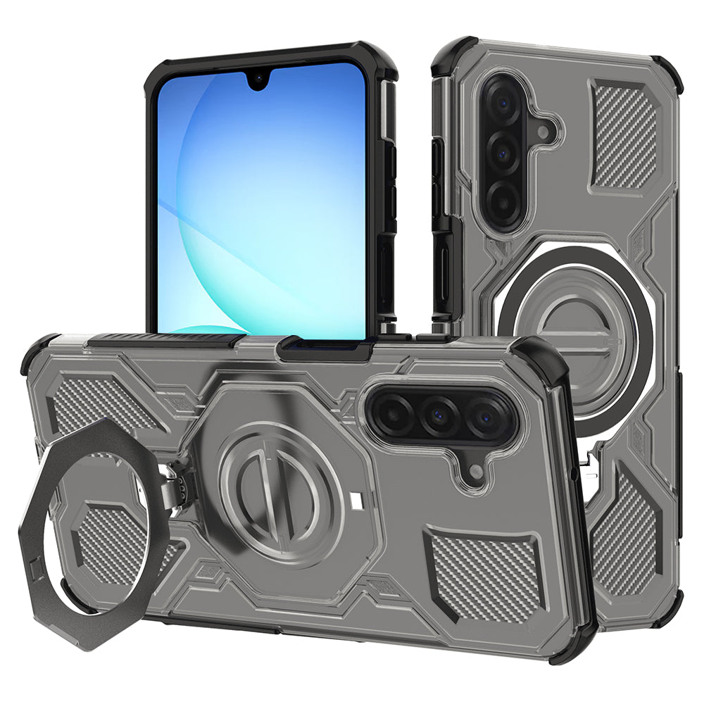 Funda para Samsung Galaxy A17 4G / A17 5G, Techsuit, Carbon Shield Pro, Negra Claro