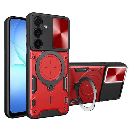 Funda para Samsung Galaxy A17 5G, Techsuit, CamGuard Pro, Roja