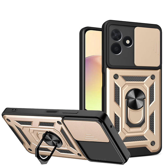 Funda para Samsung Galaxy A17 5G, Techsuit, CamShield, Dorada