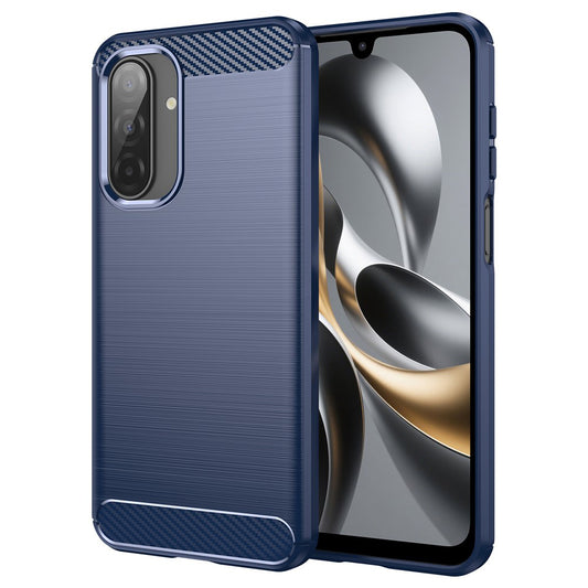Funda para Samsung Galaxy A17 5G, Techsuit, Carbono, Azul