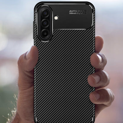 Funda para Samsung Galaxy A17 5G, Techsuit, Fibra de Carbon, Negra
