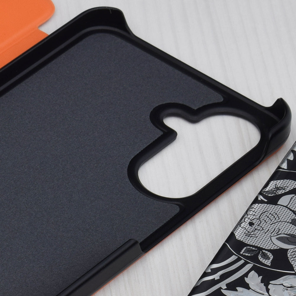 Funda para Samsung Galaxy A17 5G, Techsuit, eFold, Naranja