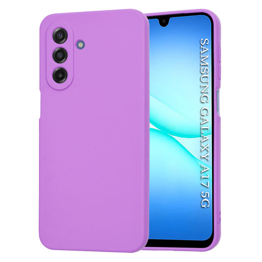 Funda para Samsung Galaxy A17 5G, Techsuit, SoftFlex, Morado
