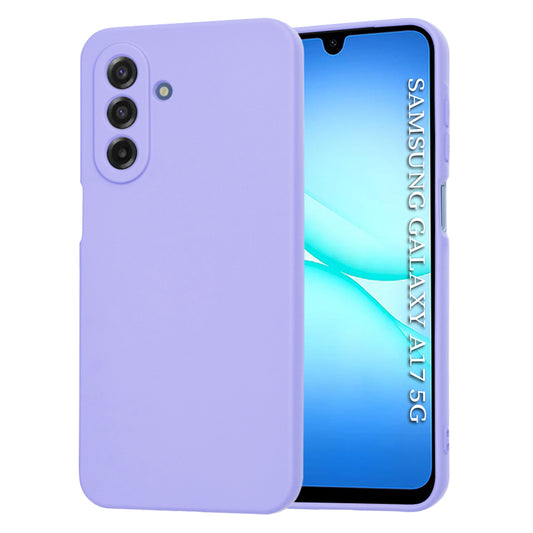 Funda para Samsung Galaxy A17 5G, Techsuit, SoftFlex, Morado Claro