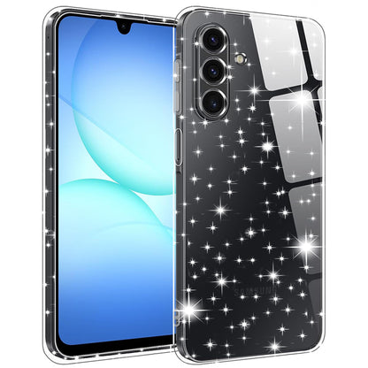 Funda para Samsung Galaxy A17 5G, Techsuit, SparkleSkin, Transparente