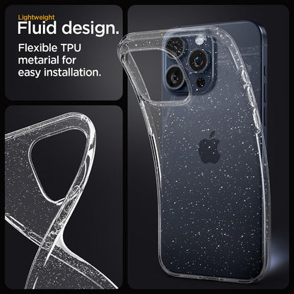 Funda para Samsung Galaxy A17 5G, Techsuit, SparkleSkin, Transparente