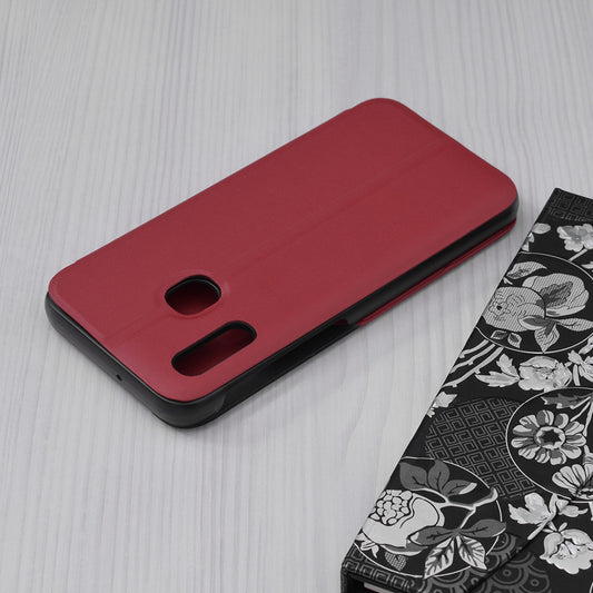 Funda para Samsung Galaxy A20e A202, Techsuit, eFold, Roja