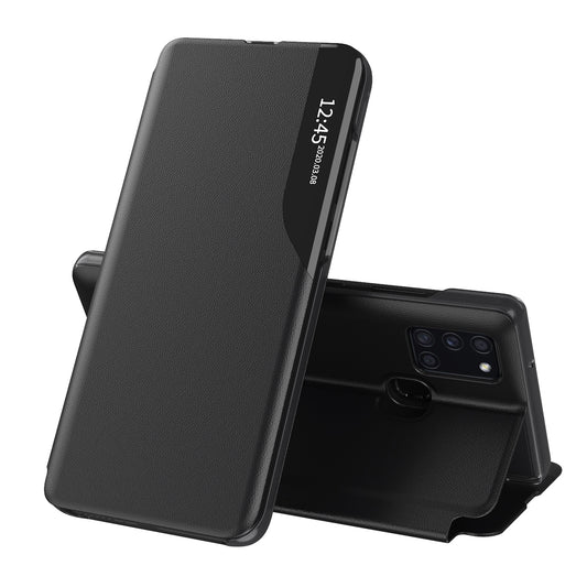 Funda para Samsung Galaxy A21s A217, Techsuit, eFold, Negra