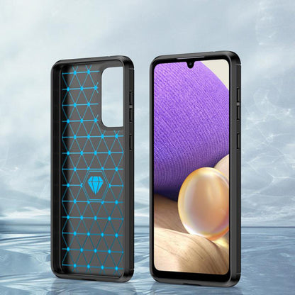 Funda para Samsung Galaxy A23 5G A236 / A23 A235, Techsuit, Carbono, Negra