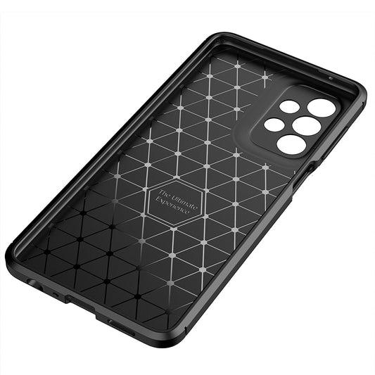 Funda para Samsung Galaxy A23 5G A236 / A23 A235, Techsuit, Fibra de Carbon, Negra