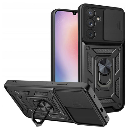 Funda para Samsung Galaxy A24 4G A245, Techsuit, CamShield, Negra