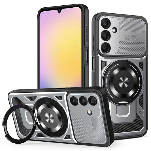 Funda para Samsung Galaxy A25 A256, Techsuit, RuggedCam, Gris