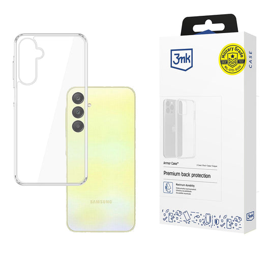 Funda para Samsung Galaxy A26 A266, 3MK, Armor, Transparente