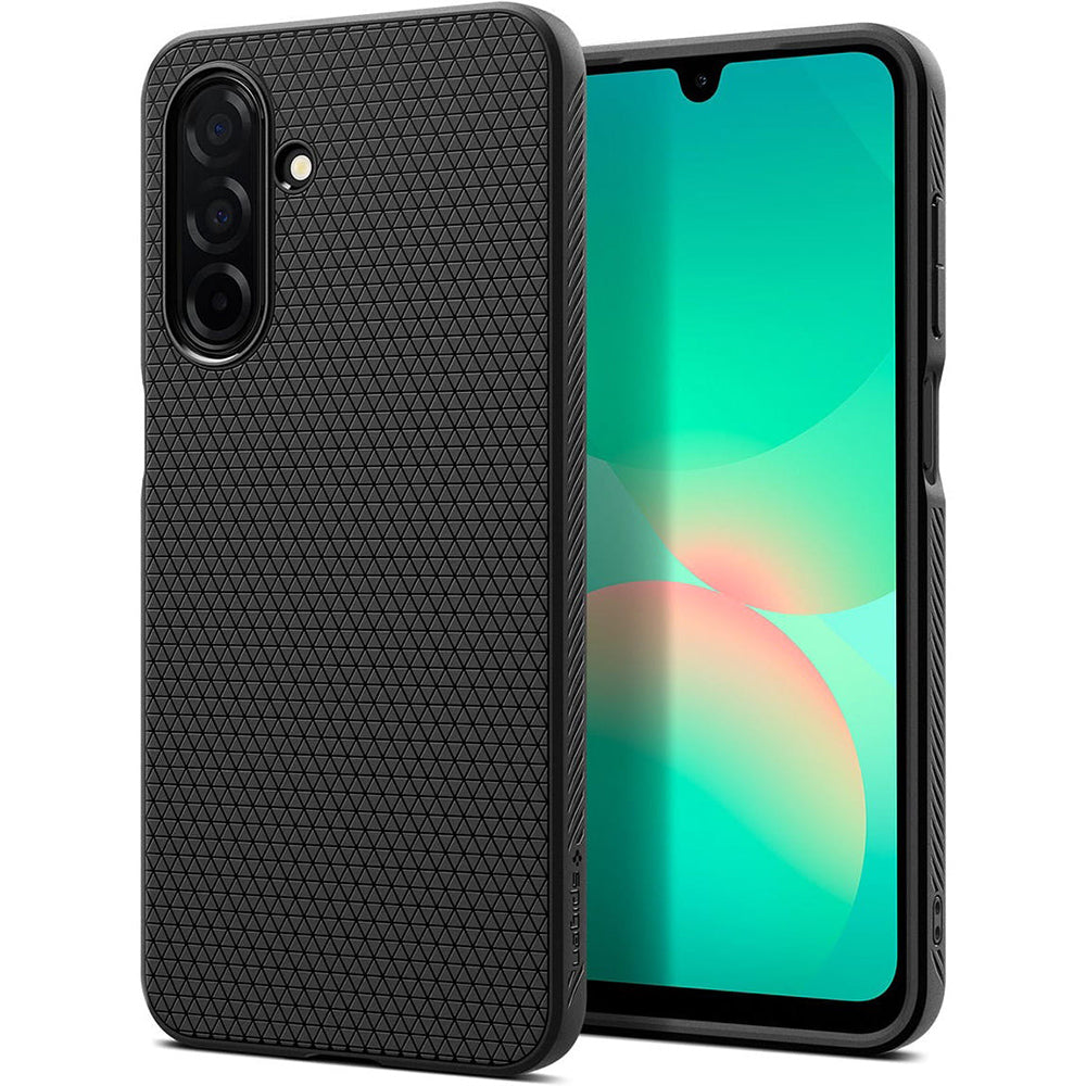 Funda para Samsung Galaxy A26 A266, Spigen, Liquid Air, Negra Mate ACS09290